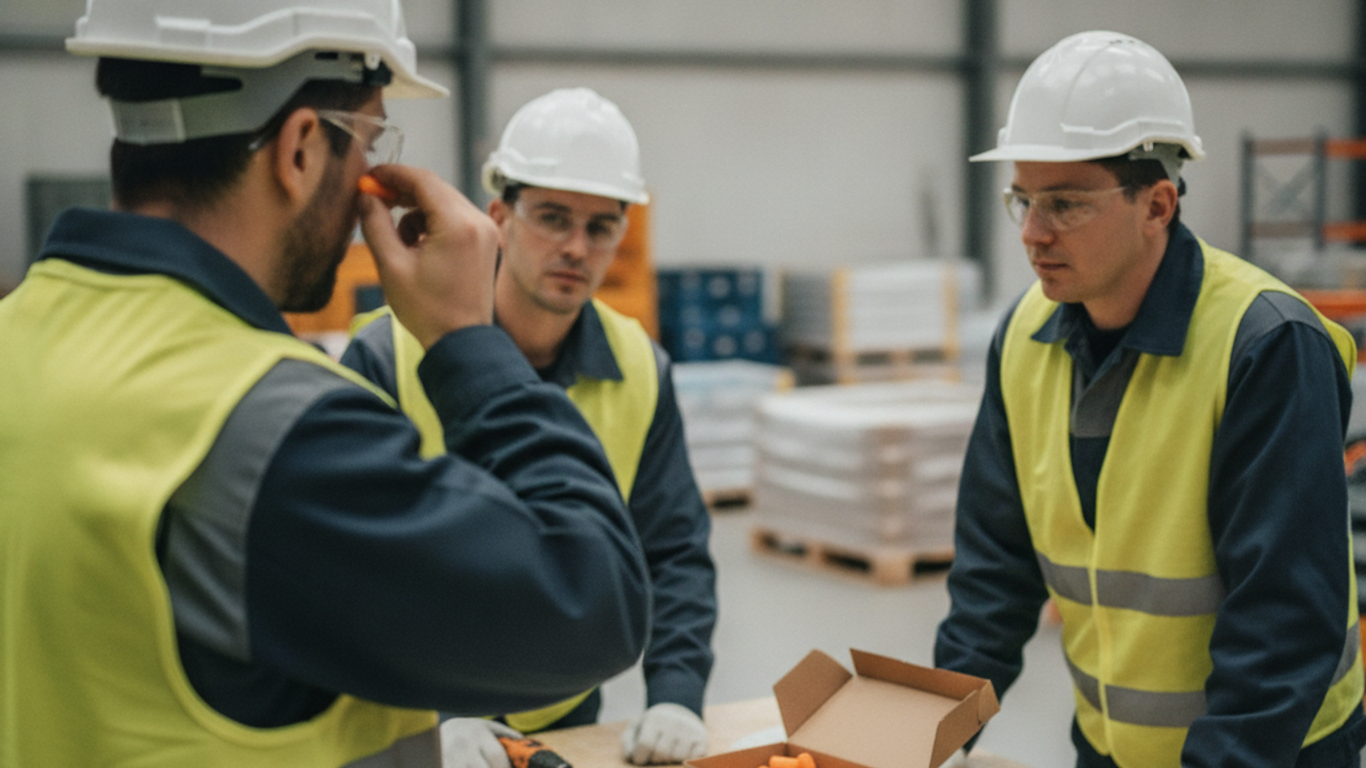 Méthodes de formation à l'utilisation des bouchons d'oreilles