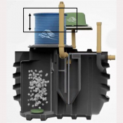 Réhausse pour microstations KINGSPAN 10, 20 ou 30 cm