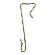 Crochet ardoise Inox 17% Droit Ø2.7mm – Fixation – Dimos