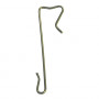 Crochet ardoise Inox 18/10 Droit Ø2.7mm – Fixation – Dimos