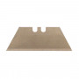 Lame Maxi-trapèze arrondi - acier carbone 58x19x0.63mm - distributeur 10 lames