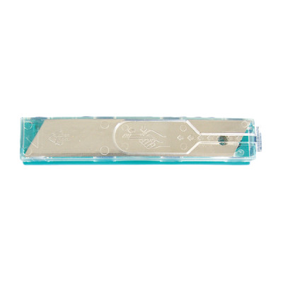 Lames cutter 9 mm - non-sécable - en distributeur de 10 lames