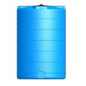 Cuve verticale aérienne de stockage d'eau de pluie de 13000 L