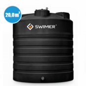 Cuves PE stockage d'eaux de pluie de 20 000 Litres