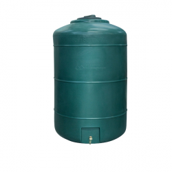 Cuve de récupération et stockage d'eau de pluie hors sol de 500 litres