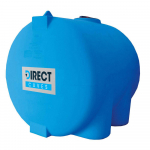 Citerne à eau de pluie horizontale nue personnalisable  1500 L
