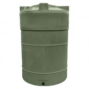 Cuve à eau de pluie 2000 L pré-équipée ronde