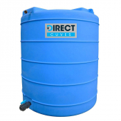 Cuve verticale aérienne de stockage d'eau de pluie de 3000 L