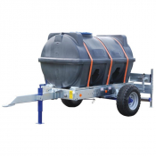 Cuve de transport d'eau 1000 litres sur châssis homologué route