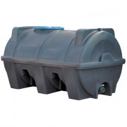 Cuve de transport et stockage d'eau cylindrique 2300 litres