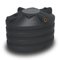 Cuve à eau sans équipement de 4000 L