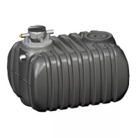 Cuve de stockage d'eau de pluie non équipée 3500 L