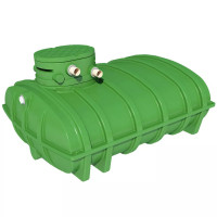 Cuve à eau de pluie plate 6000 L pré-équipée Cuve à eau de pluie plate 6000 L pré-équipée