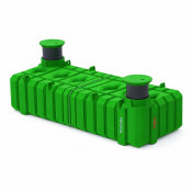 Cuve à eau RoCube 10 000 L avec 2 rehausses et 2 couvercles