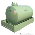 Cuve de stockage à enterrer - 15000L