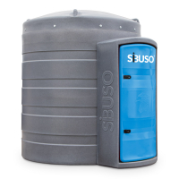 Cuve de stockage AdBlue® SIBUSO avec armoire 5000 L Cuve de stockage AdBlue® SIBUSO avec armoire 5000 L
