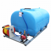 Groupe d'arrosage 2000 Litres sur châssis