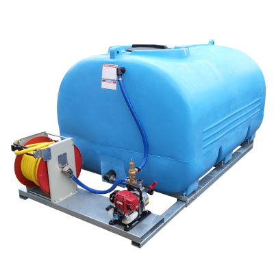 Groupe d'arrosage sur châssis 5000 litres avec motopompe 380 L/min