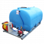 Groupe d'arrosage sur châssis 5000 litres avec motopompe 380 L/min