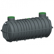 Cuve de régulation et rétention d'eau de pluie 10 000 L - 5 L/s