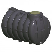 Cuve de régulation et rétention d'eau de pluie 3000 L - 5L/s
