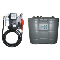 Cuve station-service PEHD 1000 L double paroi GNR / FIOUL sur platine murale Cuve station-service PEHD 1000 L double paroi GNR / FIOUL sur platine murale