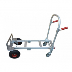 Diable aluminium modulable en chariot 250/350 kg