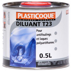 Diluant T23 pour les produits polyuréthanes et antifouling au rouleau et pistolet