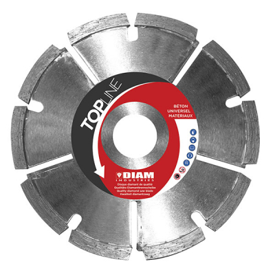 Disque Béton DJ - Disque Diamant à Déjointoyer-9 à 18 segments-Diamètre 115 à 230mm-3 Tailles
