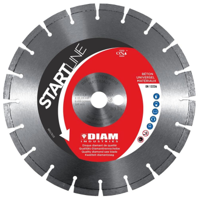 Disque diamant BS60 performance et vitesse de coupe