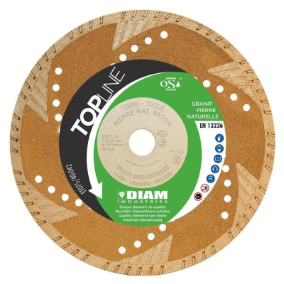 Disque diamant TS80 parfait pour les découpes de tuiles