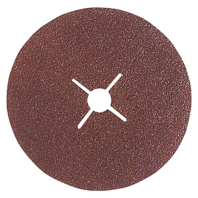 Lot de 25 disques abrasifs fibré au corindon "brun"