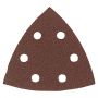 Lot de 25 triangles velcro corindon 12 trous