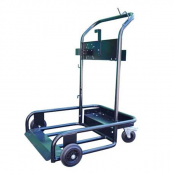 Chariot mobile de lubrification pour fût de 200 litres