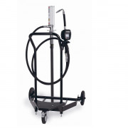 Chariot mobile pour fût avec pompe à piston 55 L/min