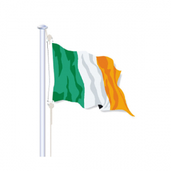 Drapeau de pays d'Union Européenne Irlande