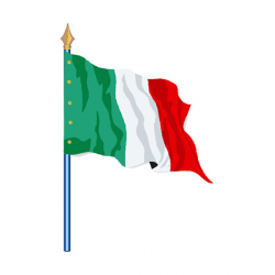 Drapeau de pays d'Union Européenne Italie
