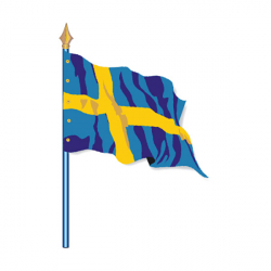 Drapeau de pays d'Union Européenne Suède