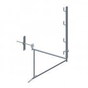 Console de façade acier 1 m traversée de mur – Dimos