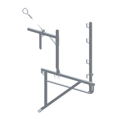 Echafaudage aluminium crosse acier avec élinguée – Dimos
