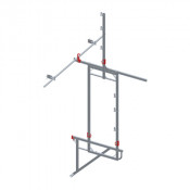 Echafaudage de toit OSSMAN® avec fixation – Alu, norme EN 13 374 C – Dimos