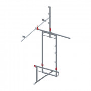 Echafaudage de toit OSSMAN® avec fixation – Alu, norme EN 13 374 C – Dimos