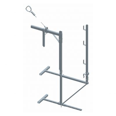 Kit acier crosse réglable avec élingue – Dimos