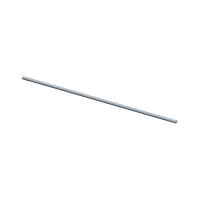 Lisse acier L 1,70m Ø 30mm pour potelets à clavette – Dimos Lisse acier L 1,70m Ø 30mm pour potelets à clavette – Dimos