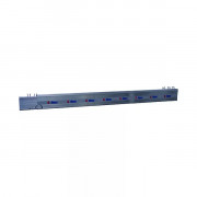 Plinthe aluminium télescopique 2 à 3 m emboîtable – Dimos