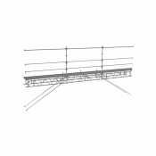 Pont couvreur R200 9,00 m linéaire complet - Acier