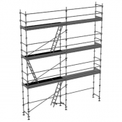 Echafaudage de façade DUO 45 Lot 56m2