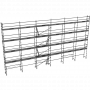Echafaudage de façade DUO 45 lot de 190 m2