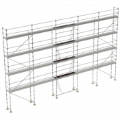 Echafaudage façadier Comabi R200 Acier Lot 160 m2