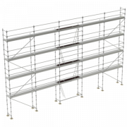 Echafaudage façadier Comabi R200 Acier Lot 160 m2